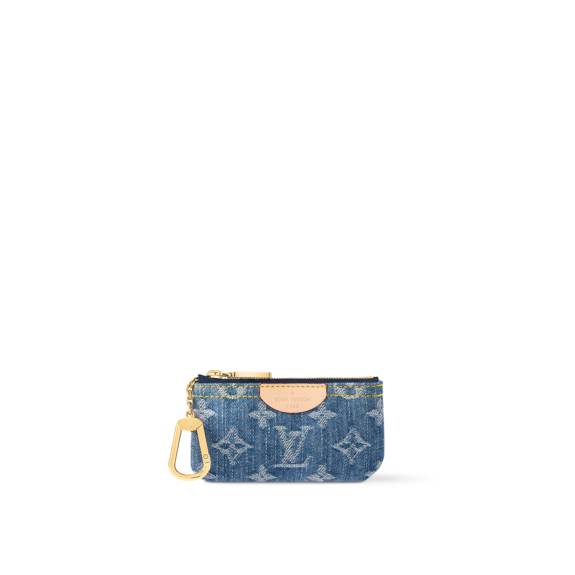 Key Pouch Monogram Denim - Wallets and Small Leather Goods M82961 